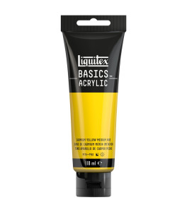 Farba akrylowa Liquitex Basics Color tubka 118 ml 830 Cadmium Yellow Medium Hue